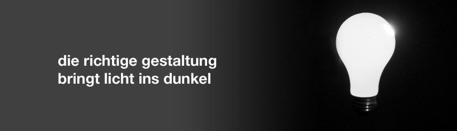 die richtige gestaltung, erleuchtet ihr unternehmen
