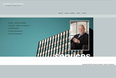Screenshot: scheidt & partners 3